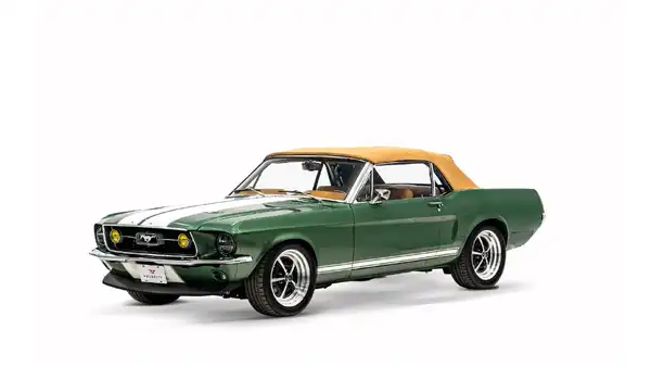 Restored 1968 Ford Mustang Convertible Top Up_3 Drivers Side Front 3.4