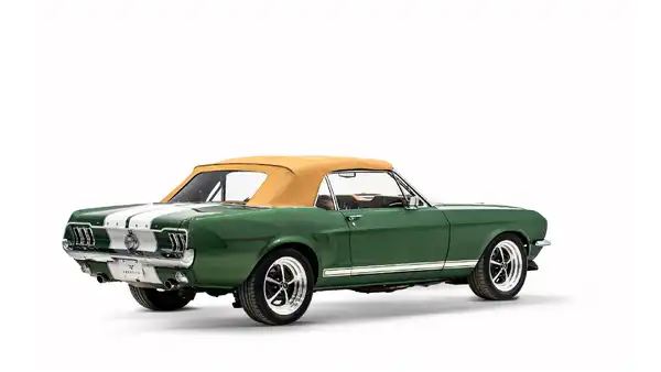 Restored 1968 Ford Mustang Convertible Top Up_9 Passenger Side Rear 3