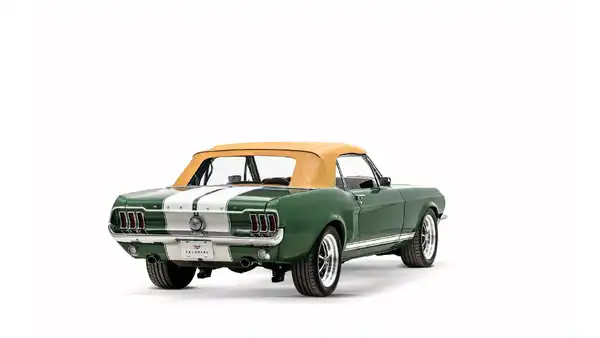 Restored 1968 Ford Mustang Convertible Top Up_10 Passenger Side Rear