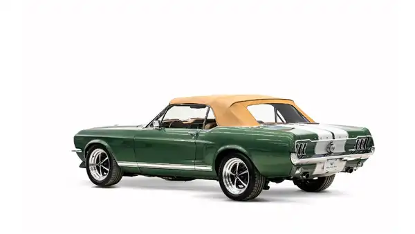 Restored 1968 Ford Mustang Convertible Top Up_13 Driver Side Rear 3.4