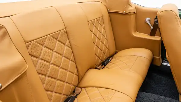 Restored 1968 Ford Mustang Convertible_16 Rear Interior