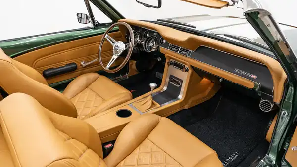 Restored 1968 Ford Mustang Convertible_18 Passenger Side Interior