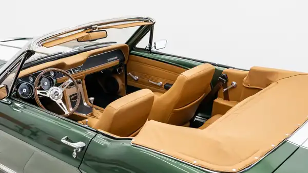 Restored 1968 Ford Mustang Convertible_21 Interior