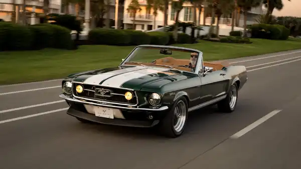 Restored 1968 Ford Mustang Convertible_Lifestyle
