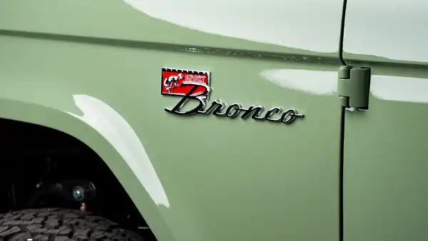 1968 Boxwood Green Bronco For Sale_24 Exterior 