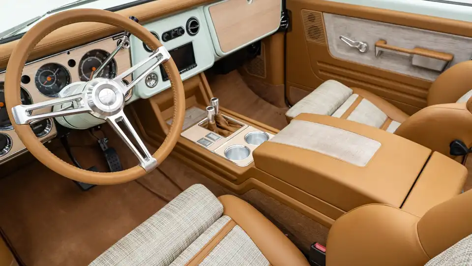 1971 Chevy K5 Blazer For Sale_ 14 15 Driver Side Interior