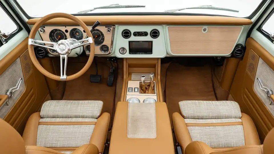 1971 Chevy K5 Blazer For Sale_17 Front Interior
