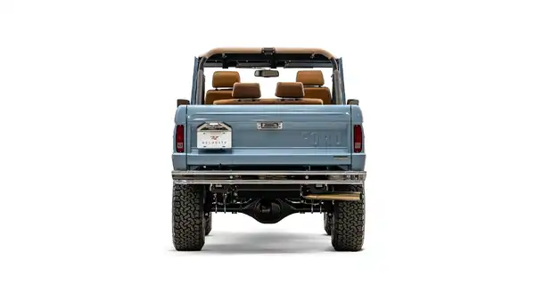 1971 Brittany Blue Bronco For Sale_11 Rear Tailgate