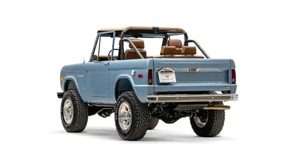 1971 Brittany Blue Bronco For Sale_12Driver Side Rear