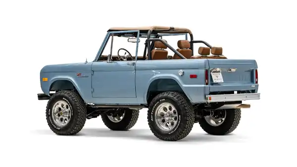 1971 Brittany Blue Bronco For Sale_13 Driver Side Rear 3.4