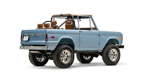 1971 Brittany Blue Bronco For Sale_9 Passenger Side Rear 3