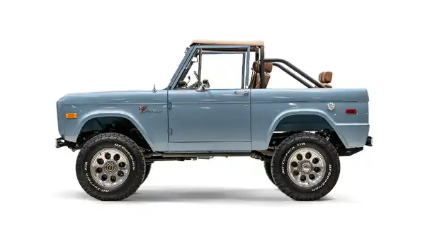 1971 Brittany Blue Bronco For Sale_2 Drivers Side 
