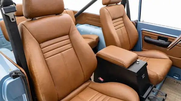 1971 Brittany Blue Bronco For Sale_17 Front Interior