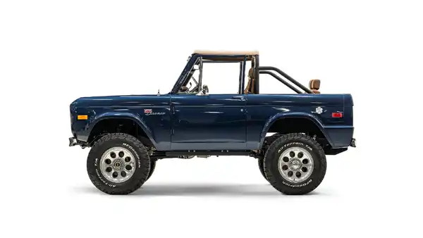 1974 Swatter Blue Ford Bronco For Sale_2 Drivers Side 