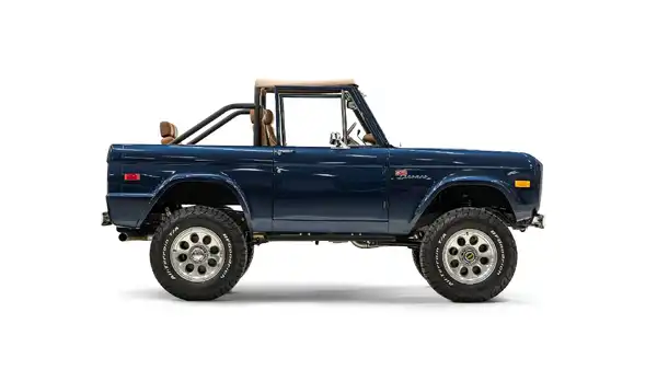 1974 Swatter Blue Ford Bronco For Sale_8 Passenger Side