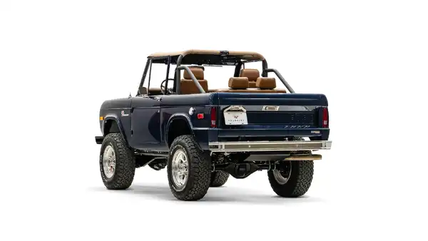 1974 Swatter Blue Ford Bronco For Sale_12Driver Side Rear