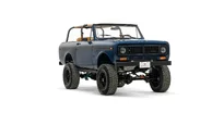 1976 North Sky Blue IH Scout 2_6 Passenger Side Front 