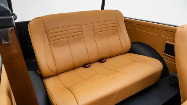 1976 North Sky Blue IH Scout 2_16 Rear Interior