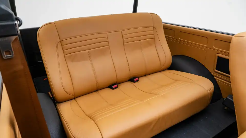 1976 North Sky Blue IH Scout 2_16 Rear Interior