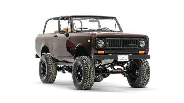 1972 Red Interntional Scout_6 Passenger Side Front 