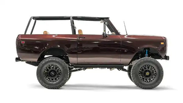 1972 Red Interntional Scout_8 Passenger Side