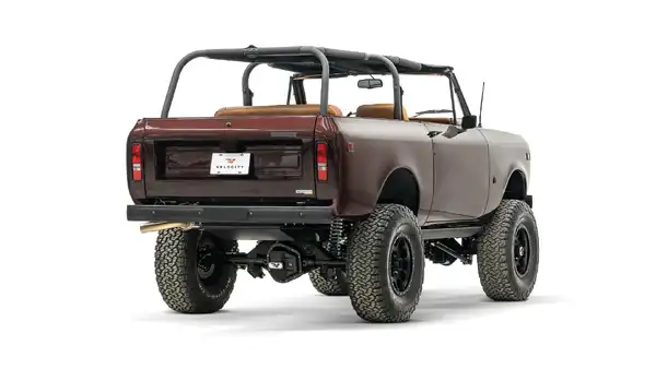 1972 Red Interntional Scout_10 Passenger Side Rear