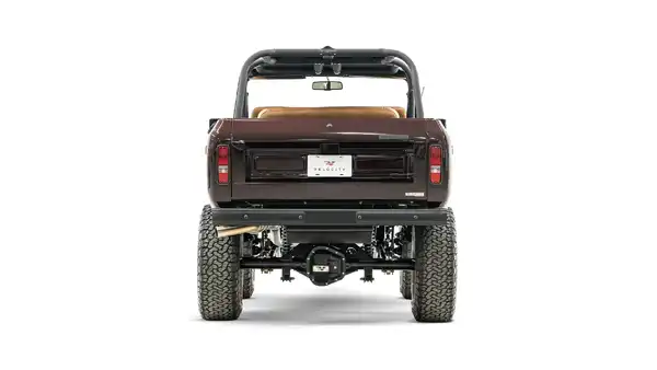 1972 Red Interntional Scout_11 Rear Tailgate