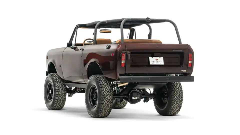 1972 Red Interntional Scout_12Driver Side Rear