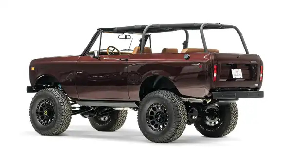 1972 Red Interntional Scout_13 Driver Side Rear 3.4
