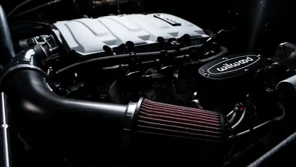 1972 Red Interntional Scout_27 Ford Coyote Engine