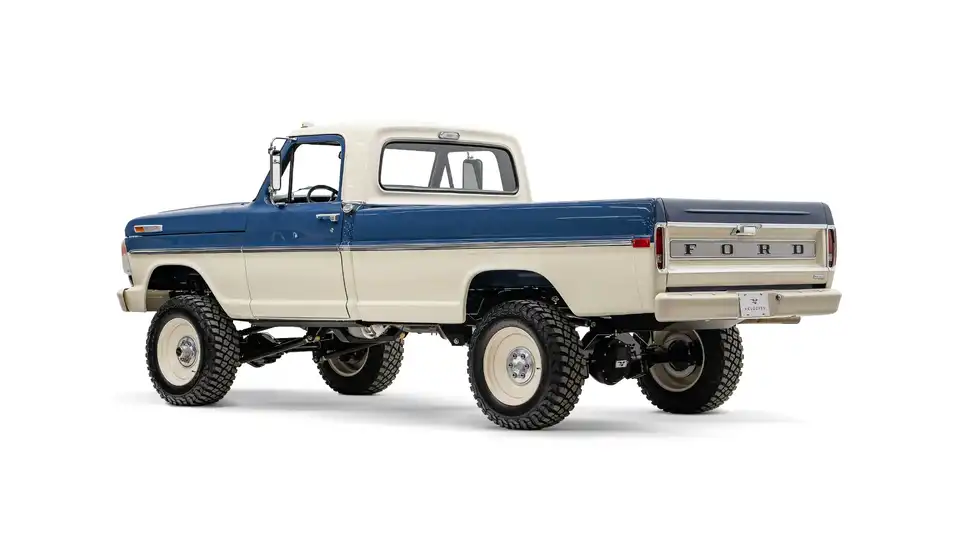 1967 Ford F250 For Sale_13 Driver Side Rear 3.4