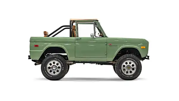 1973 Boxwood Green Bronco For Sale_8 Passenger Side