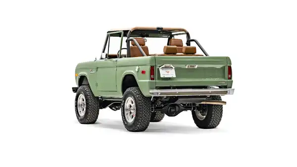 1973 Boxwood Green Bronco For Sale_12Driver Side Rear