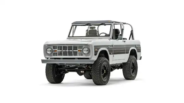 Velocity Heritage Series 1977 Ford Bronco For Sale_4 Drivers Side Front 