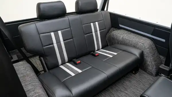 Velocity Heritage Series 1977 Ford Bronco For Sale_16 Rear Interior