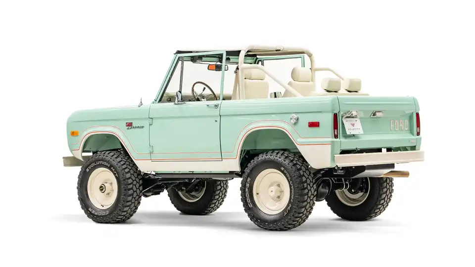 Classic Ford Bronco For Sale_13 Driver Side Rear 3.4