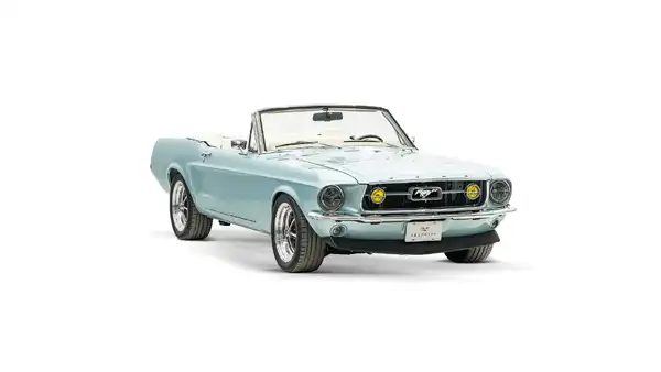 1967 Mustang Convertible For Sale_6 Passenger Side Front 