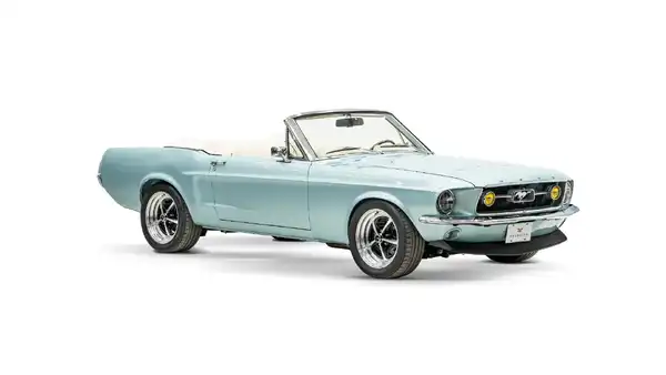 1967 Mustang Convertible For Sale_7 Passenger Side Front  3.4