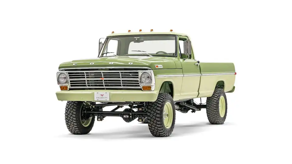 1972 Classic Ford F250 For Sale_4 Drivers Side Front 