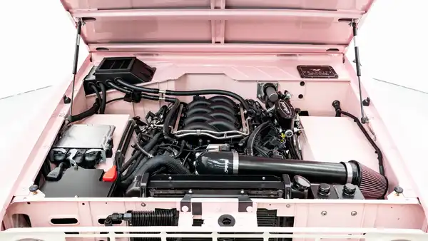 1968 Pink Ford Bronco For Sale_26 5.0L Ford Coyote Engine