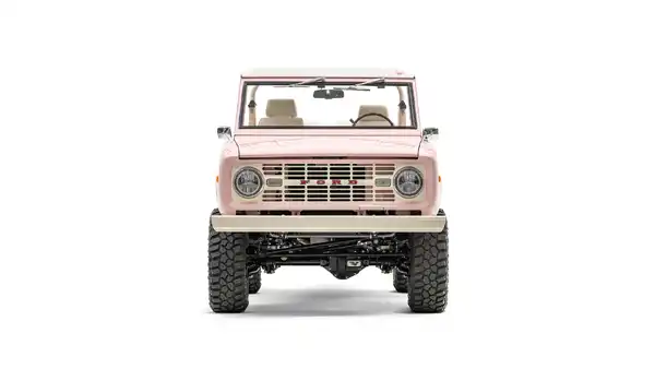 1968 Pink Ford Bronco For Sale_5 Front
