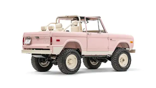 1968 Pink Ford Bronco For Sale_9 Passenger Side Rear 3
