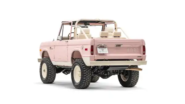 1968 Pink Ford Bronco For Sale_12Driver Side Rear