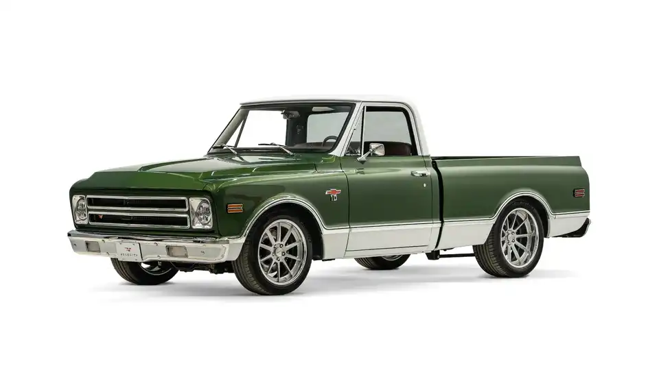 1969 Chevrolet C10 Truck_3 Drivers Side Front 3.4