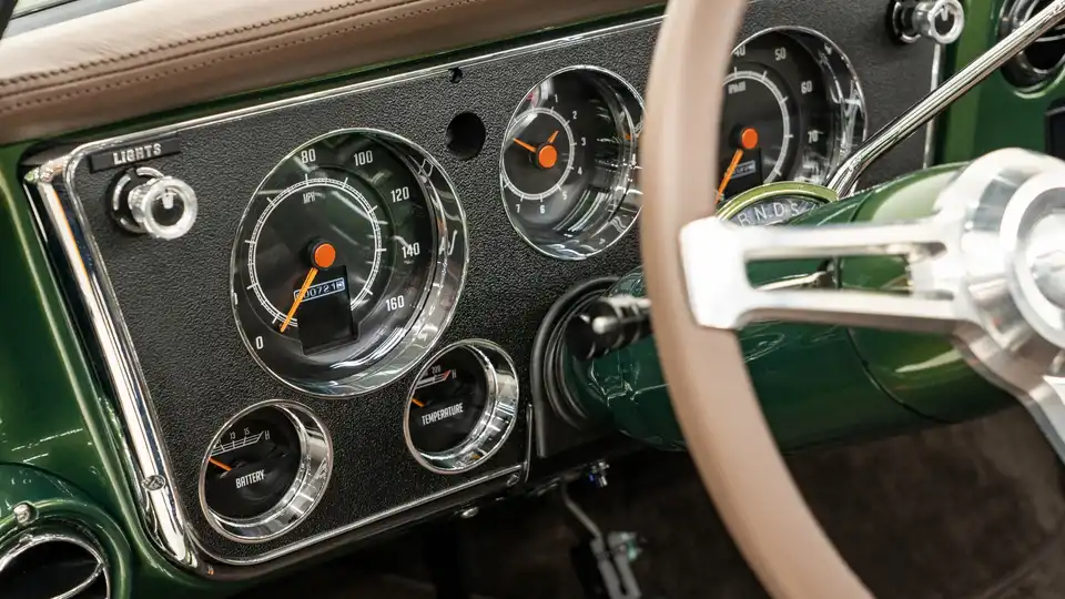 1969 Chevrolet C10 Truck_15 Dakota Digital Gauges