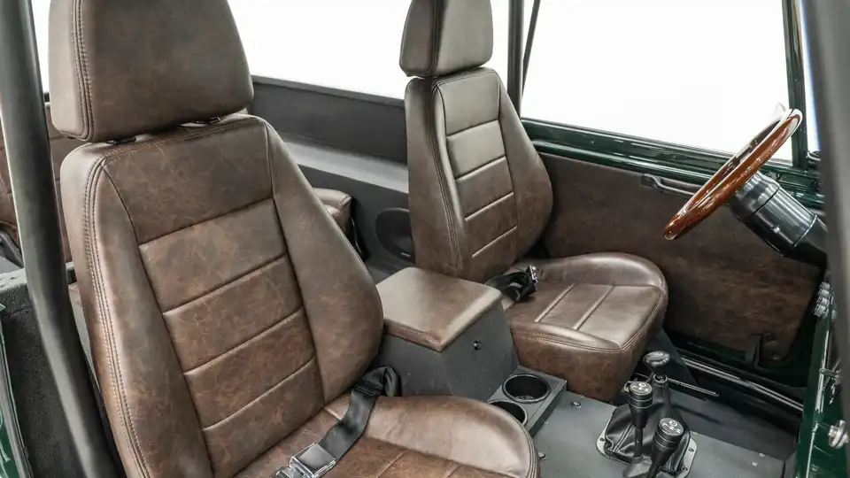 Green IH Scout_21 Interior