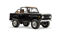 1975 Black Ford Bronco_7 Passenger Side Front  3.4