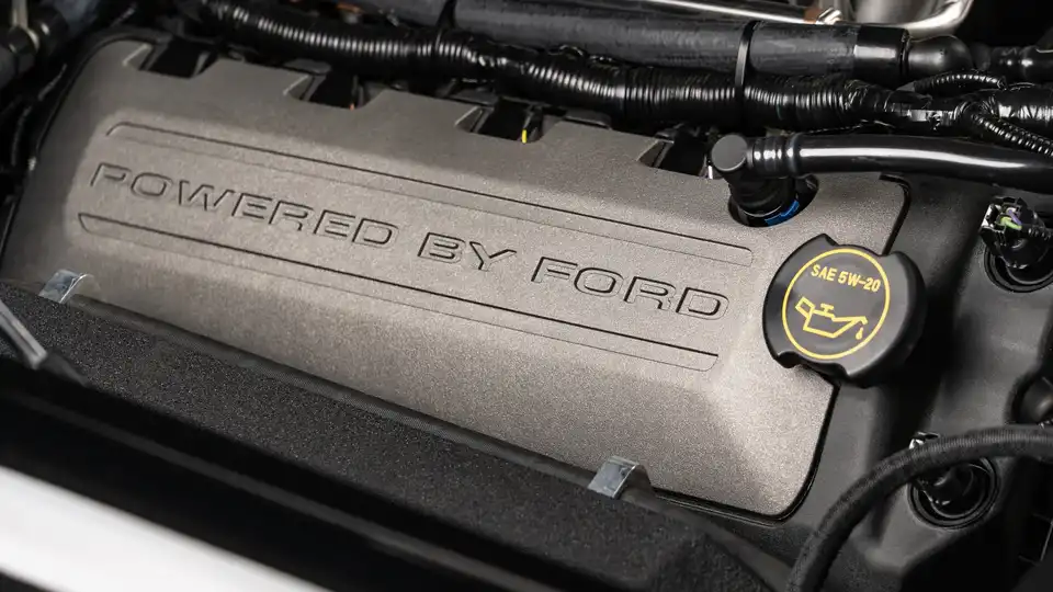 1975 Black Ford Bronco_26 5.0L Ford Coyote Engine