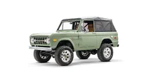 1971 Boxwood Green Ford Bronco For Sale_3 Drivers Side Front 3.4