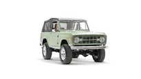 1971 Boxwood Green Ford Bronco For Sale_6 Passenger Side Front 